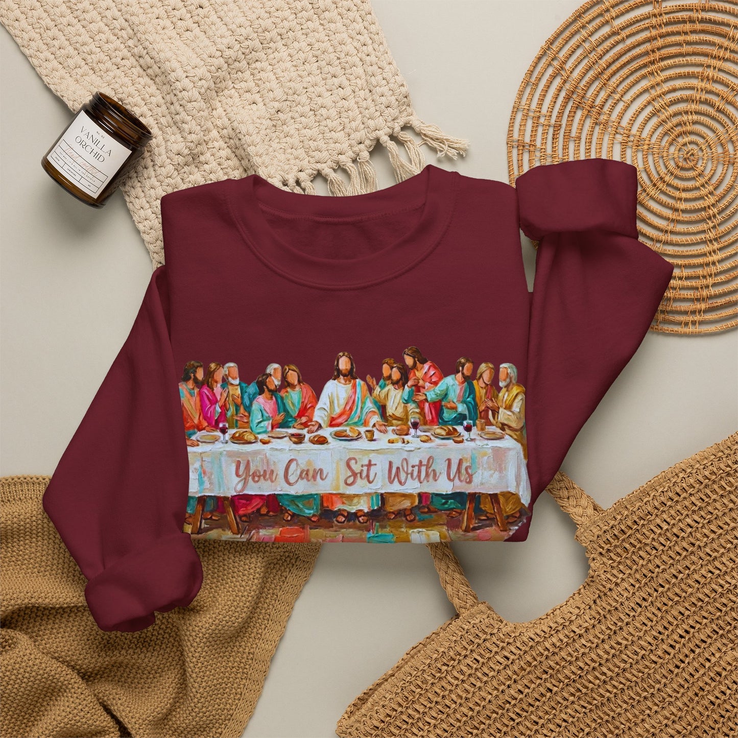 You Can Sit With Us Crewneck Sweatshirt
