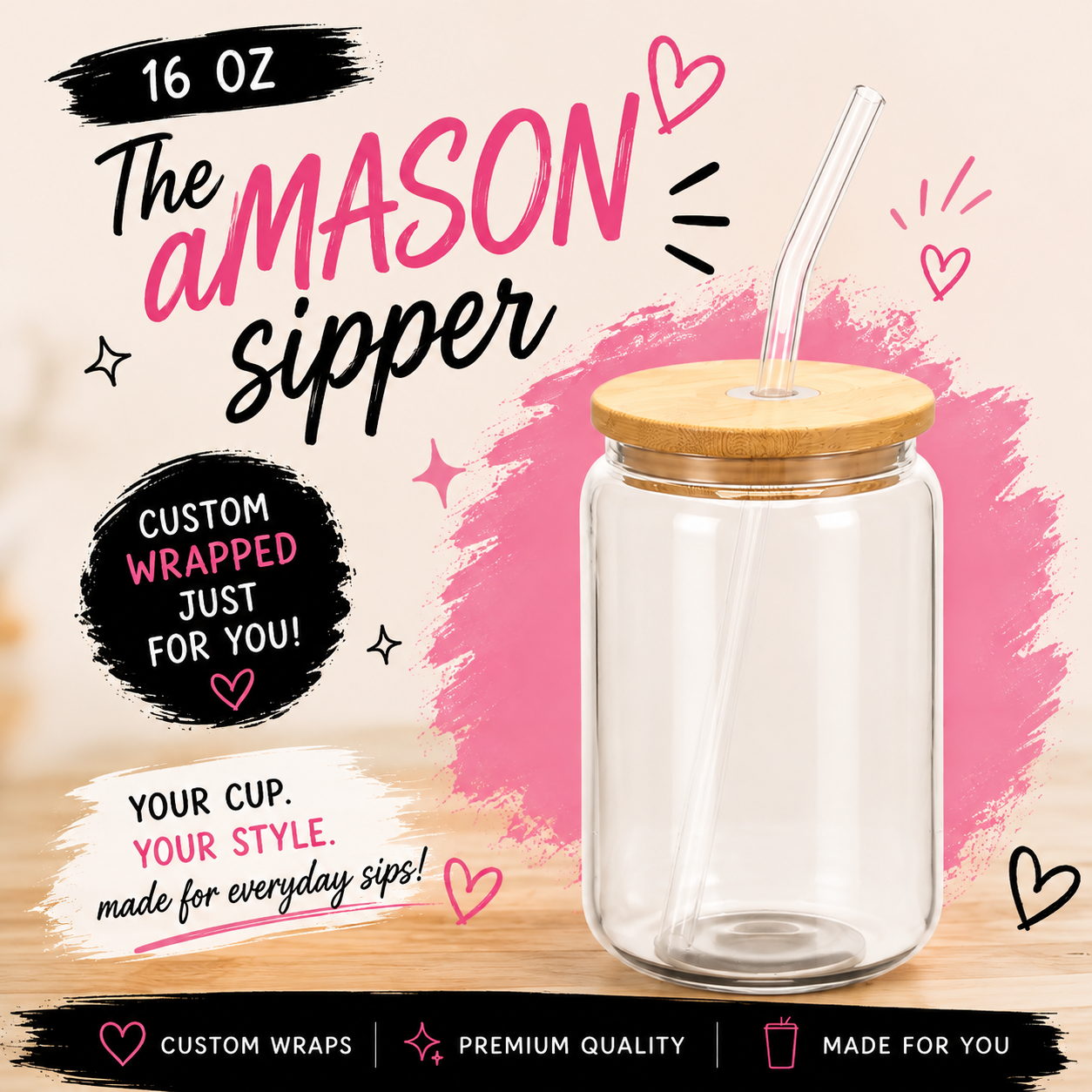 The aMASON sipper