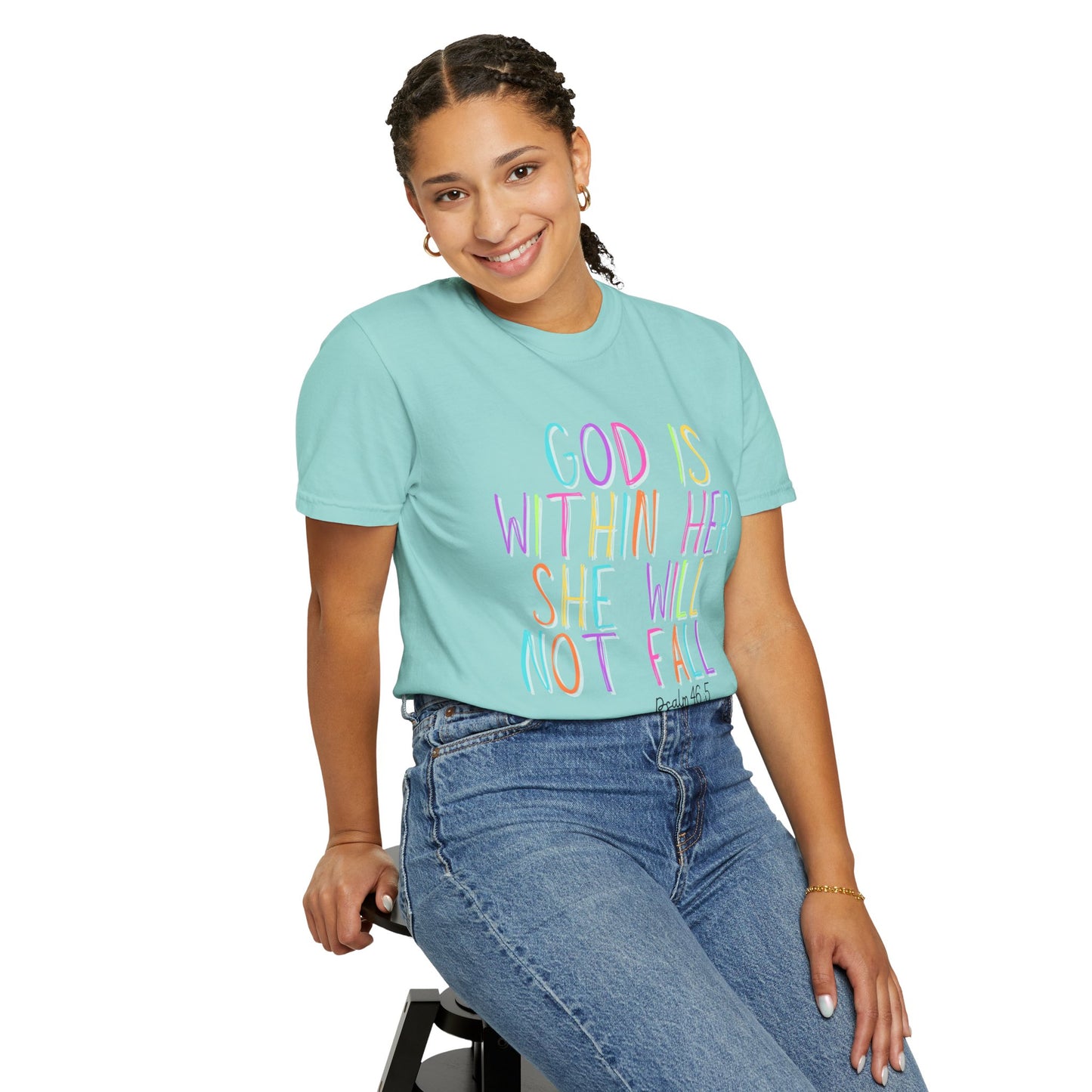 God is Within Her T-Shirt (comfort colors)