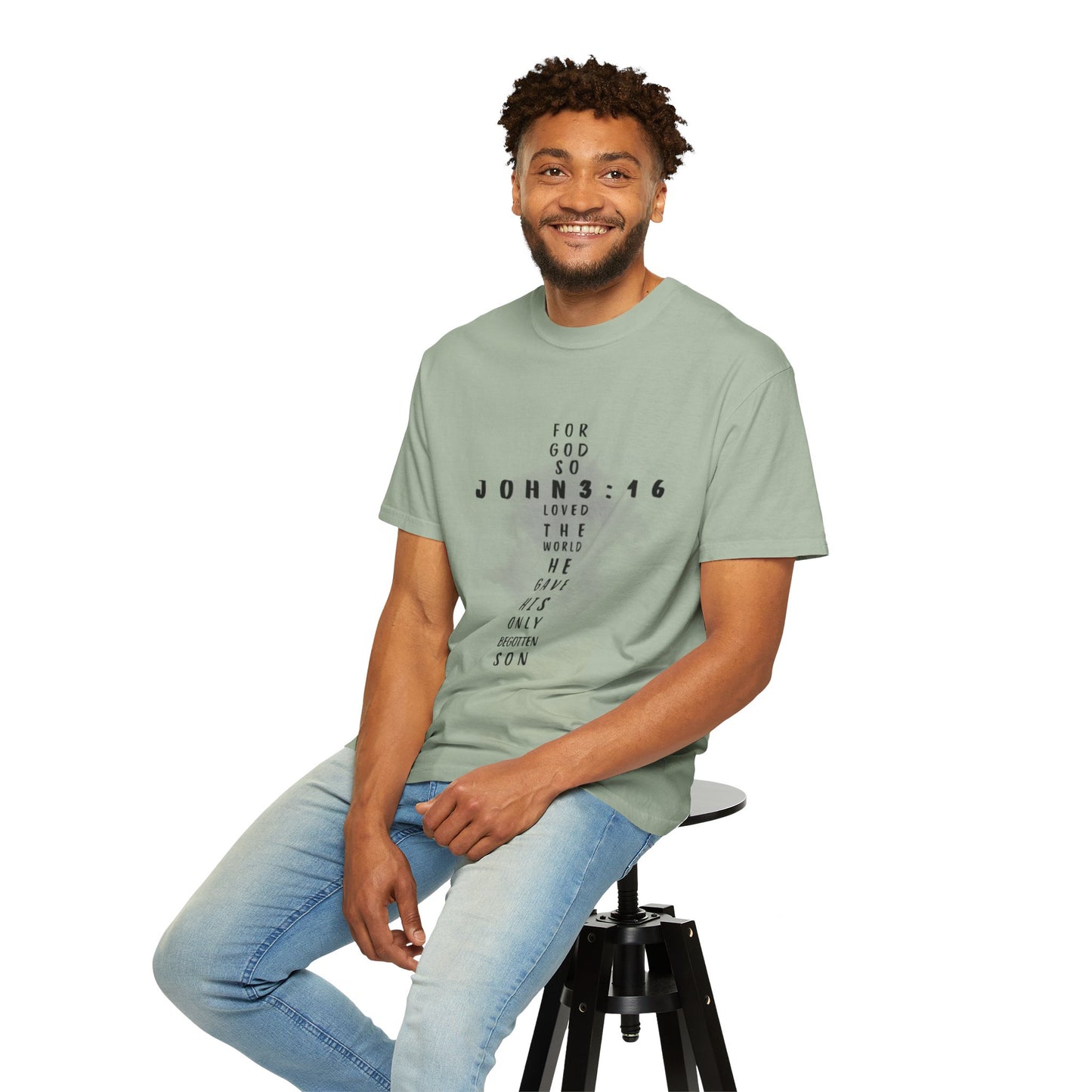 John 3:16 T-Shirt (comfort colors)