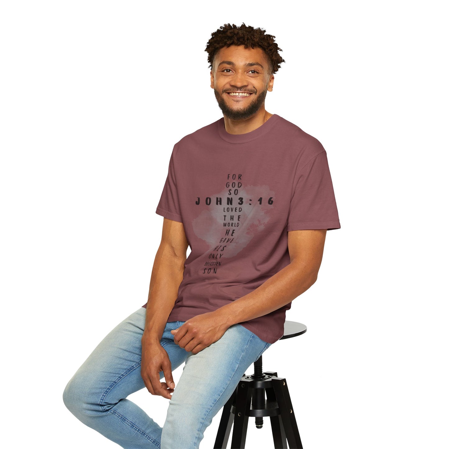 John 3:16 T-Shirt (comfort colors)
