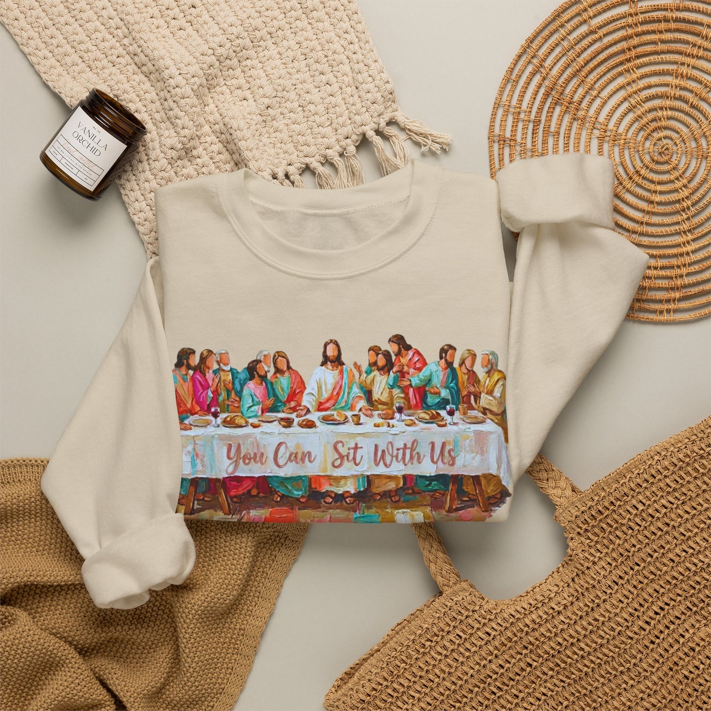 You Can Sit With Us Crewneck Sweatshirt