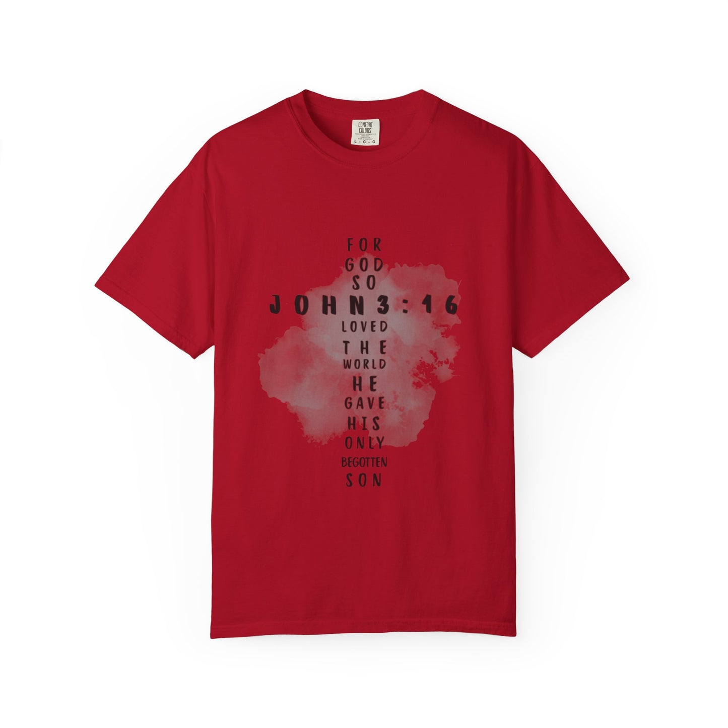 John 3:16 T-Shirt (comfort colors)