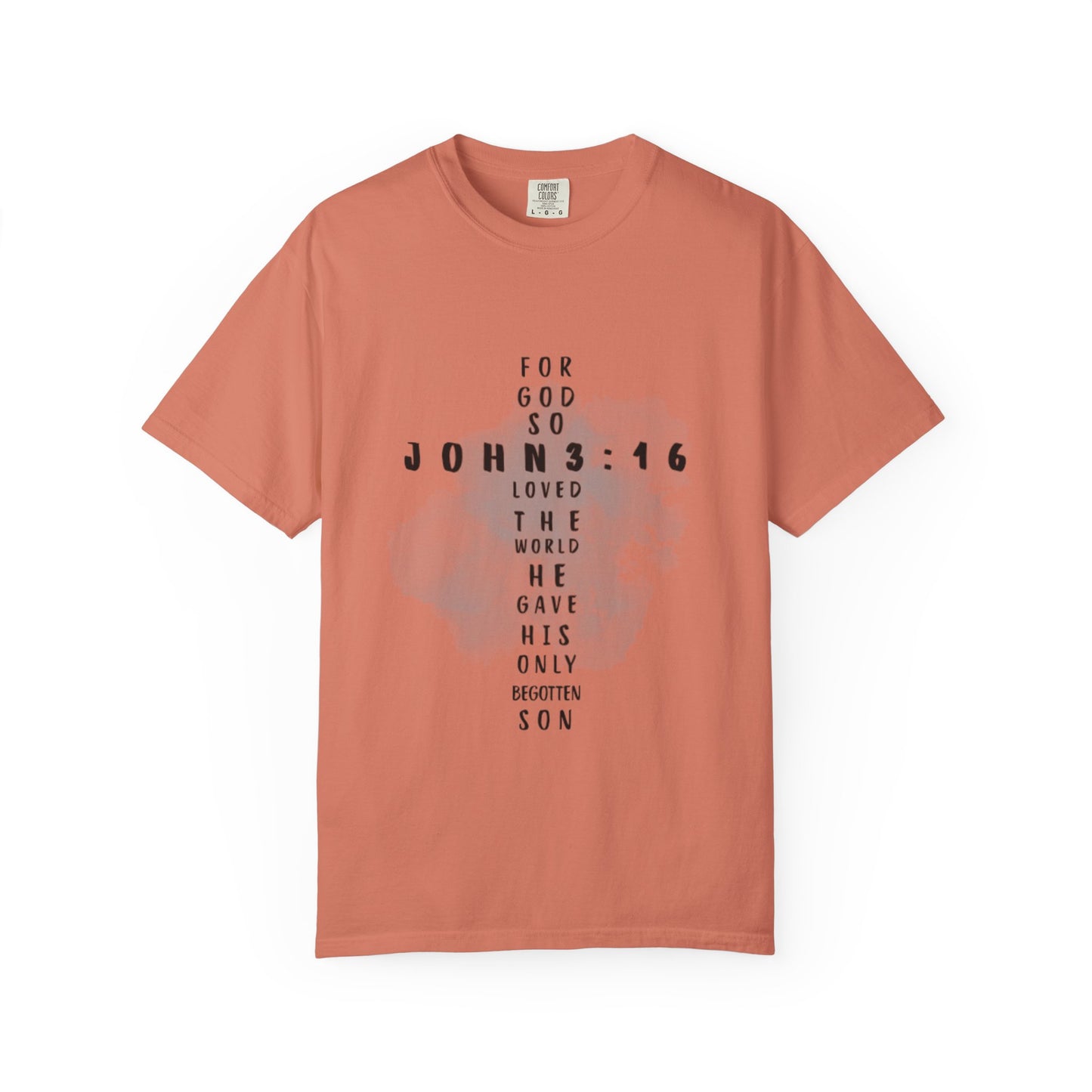 John 3:16 T-Shirt (comfort colors)