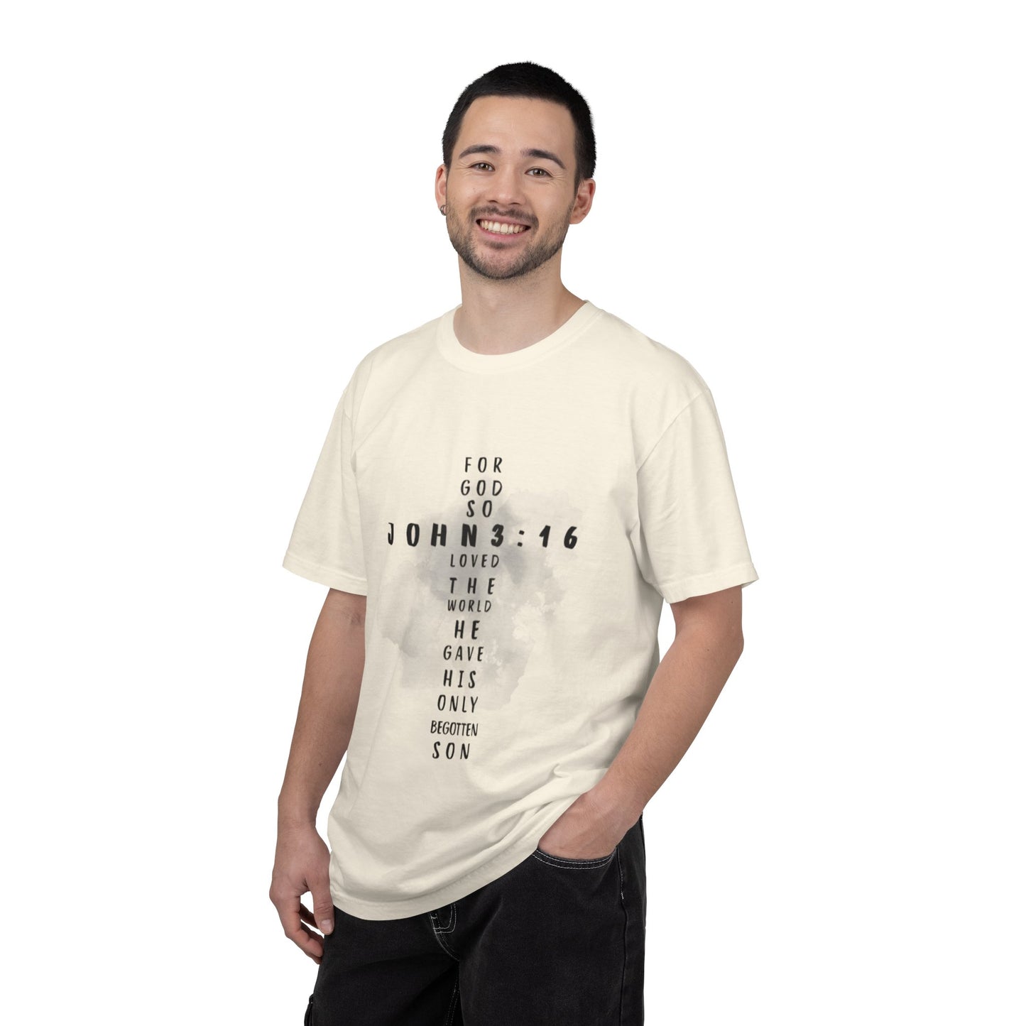 John 3:16 T-Shirt (comfort colors)