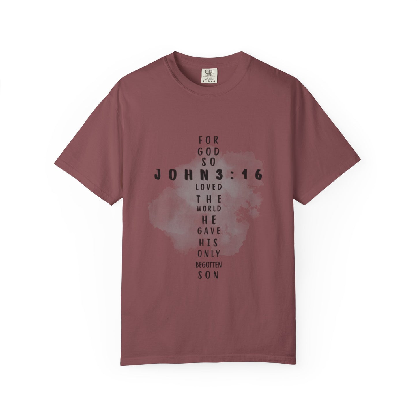 John 3:16 T-Shirt (comfort colors)