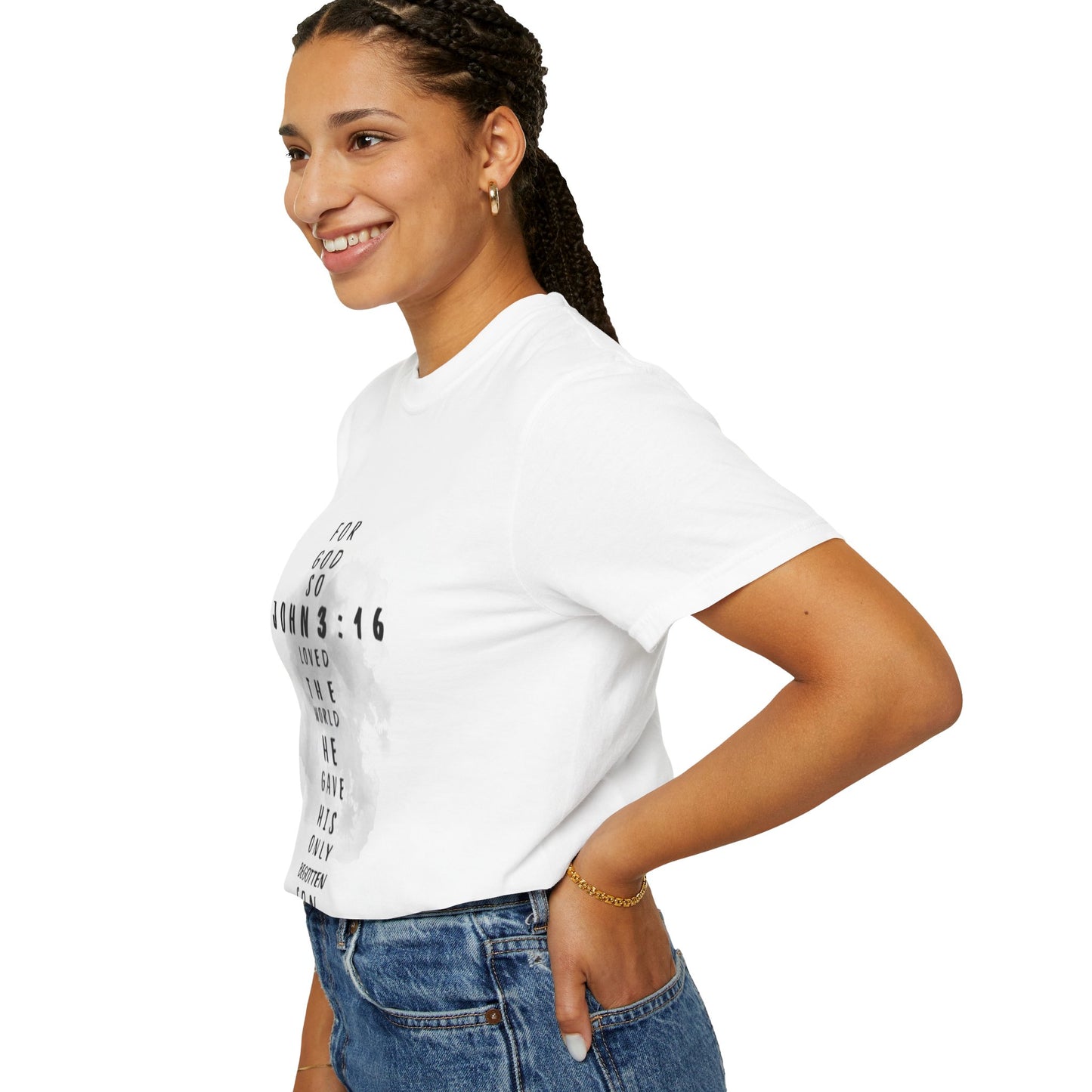 John 3:16 T-Shirt (comfort colors)