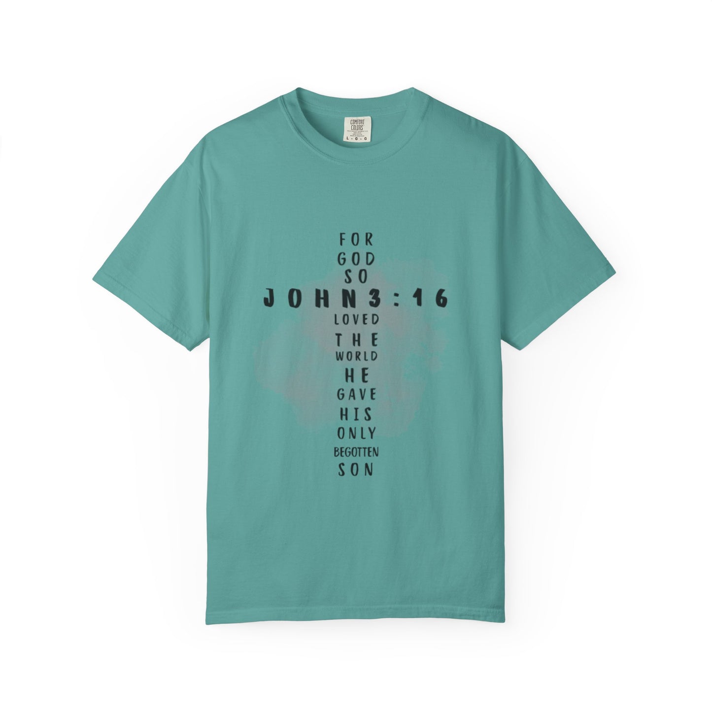 John 3:16 T-Shirt (comfort colors)