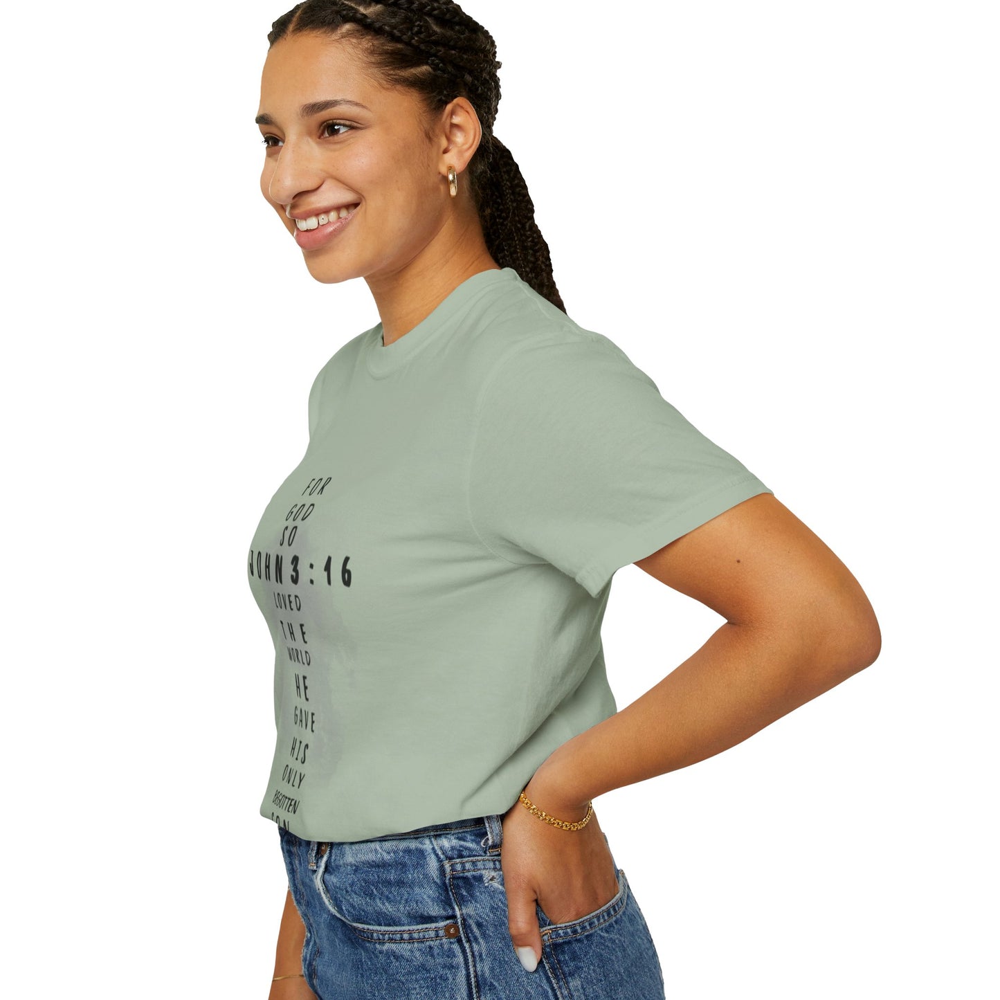 John 3:16 T-Shirt (comfort colors)