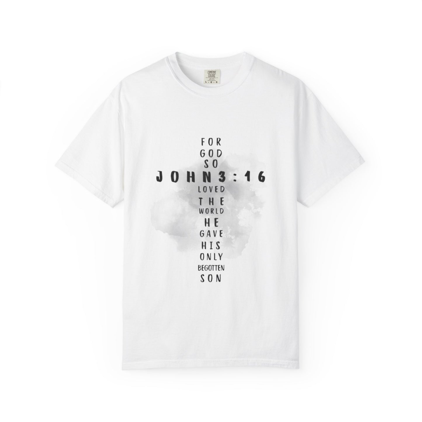 John 3:16 T-Shirt (comfort colors)