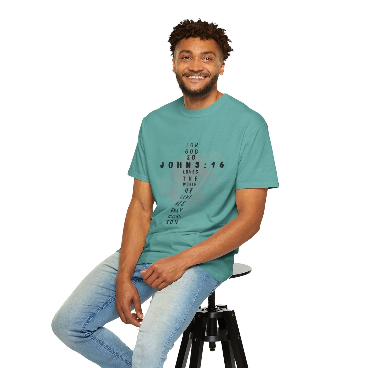 John 3:16 T-Shirt (comfort colors)