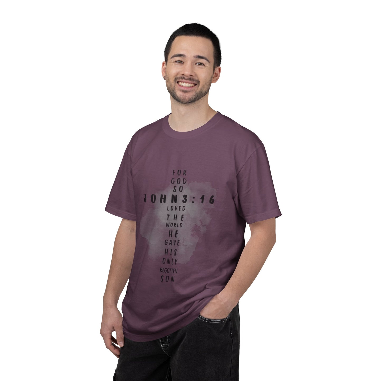 John 3:16 T-Shirt (comfort colors)