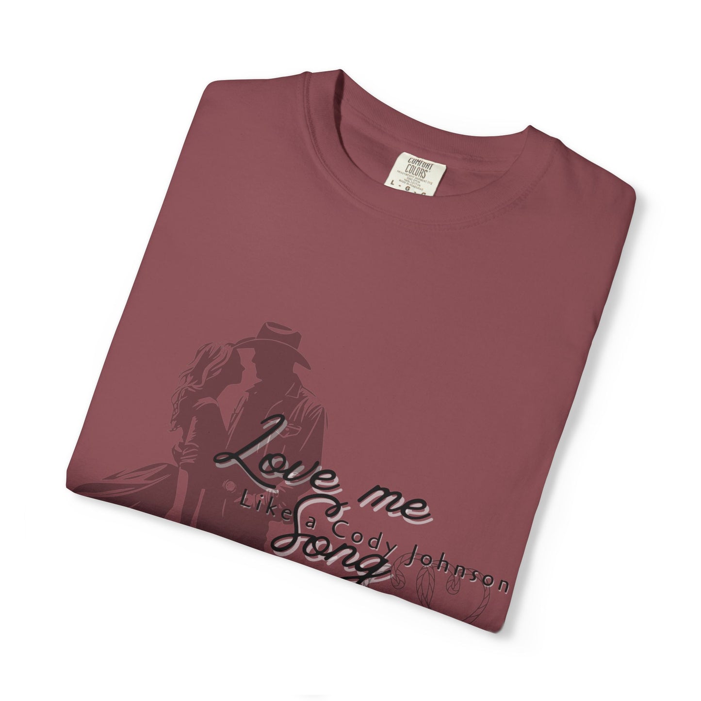 Women's Cody Johnson Song T-Shirt (comfort colors)