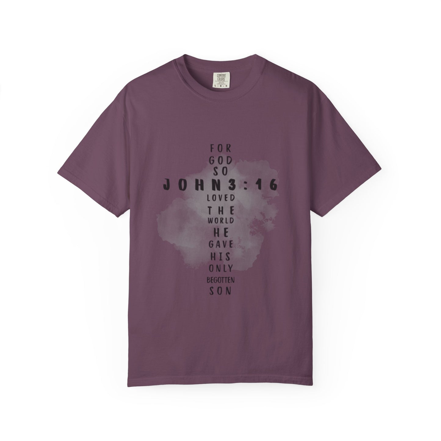 John 3:16 T-Shirt (comfort colors)