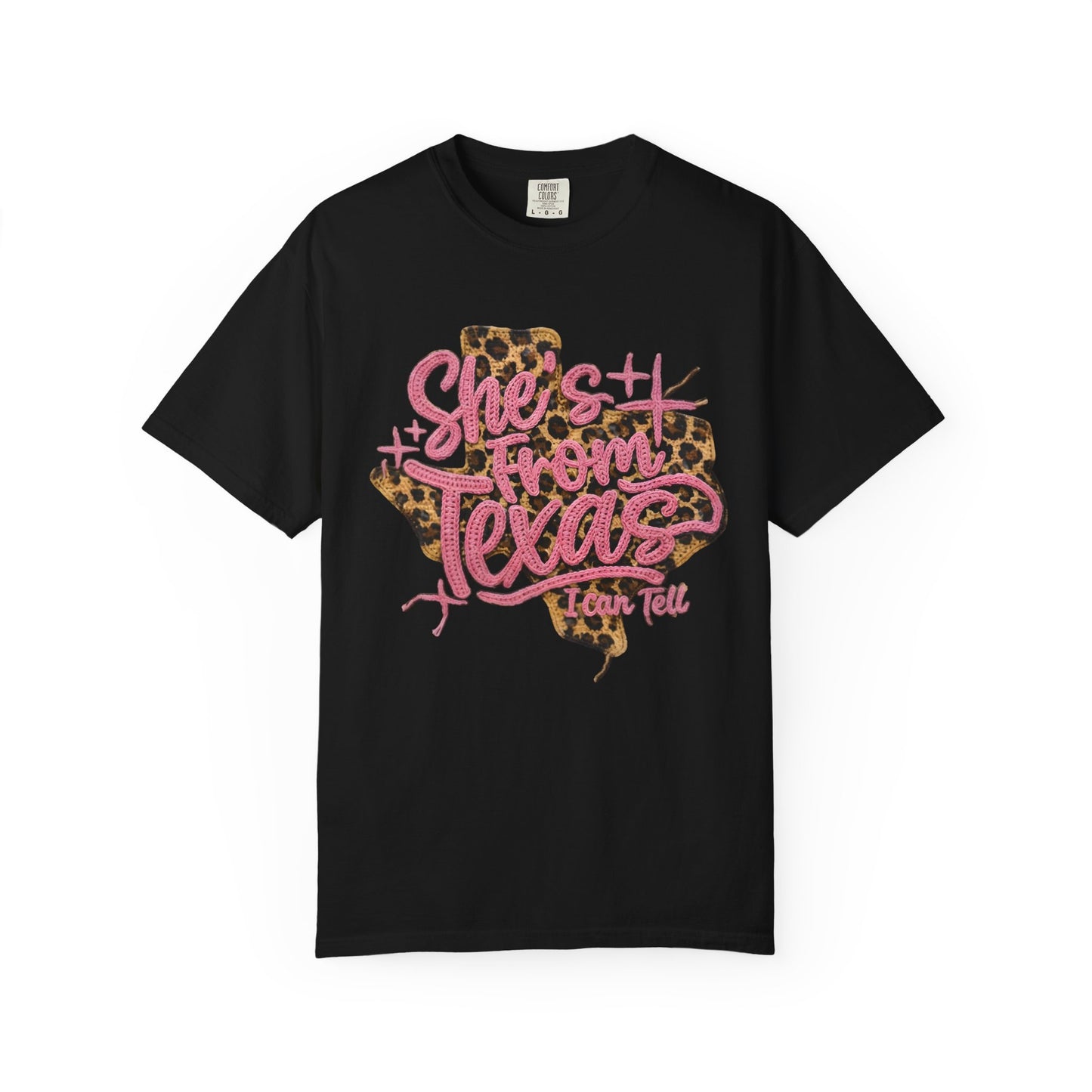 She’s From Texas Leopard State T-Shirt