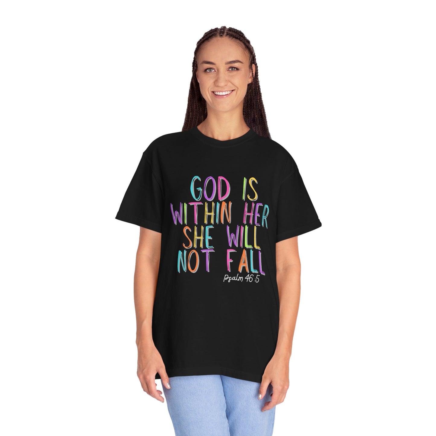 God is Within Her T-Shirt (comfort colors)