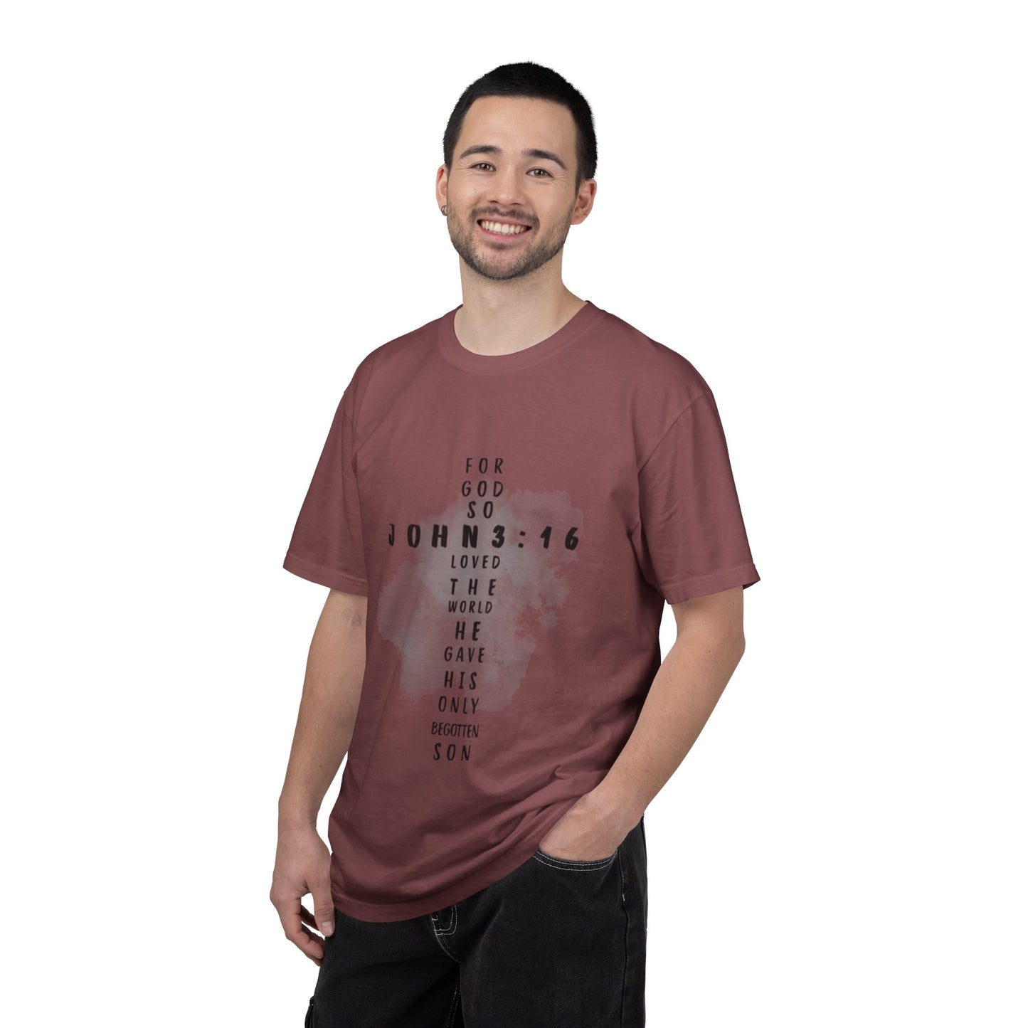 John 3:16 T-Shirt (comfort colors)