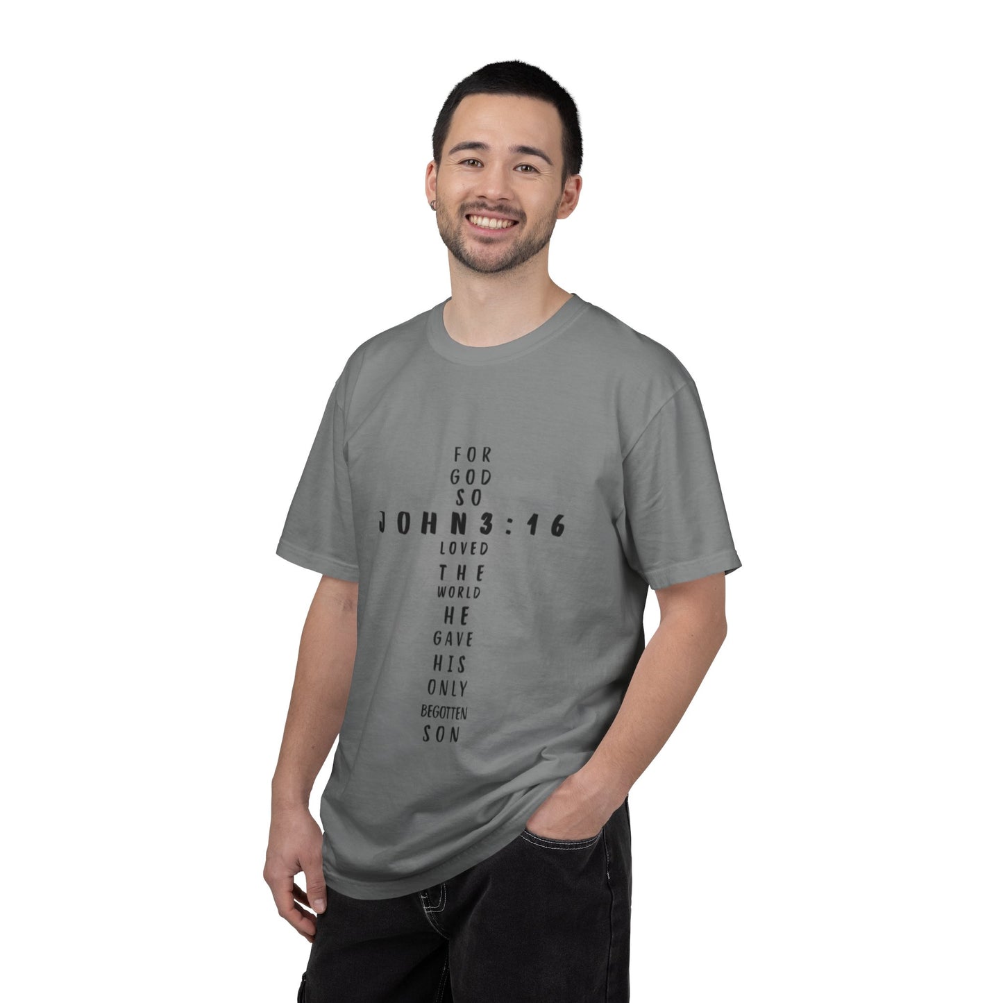 John 3:16 T-Shirt (comfort colors)