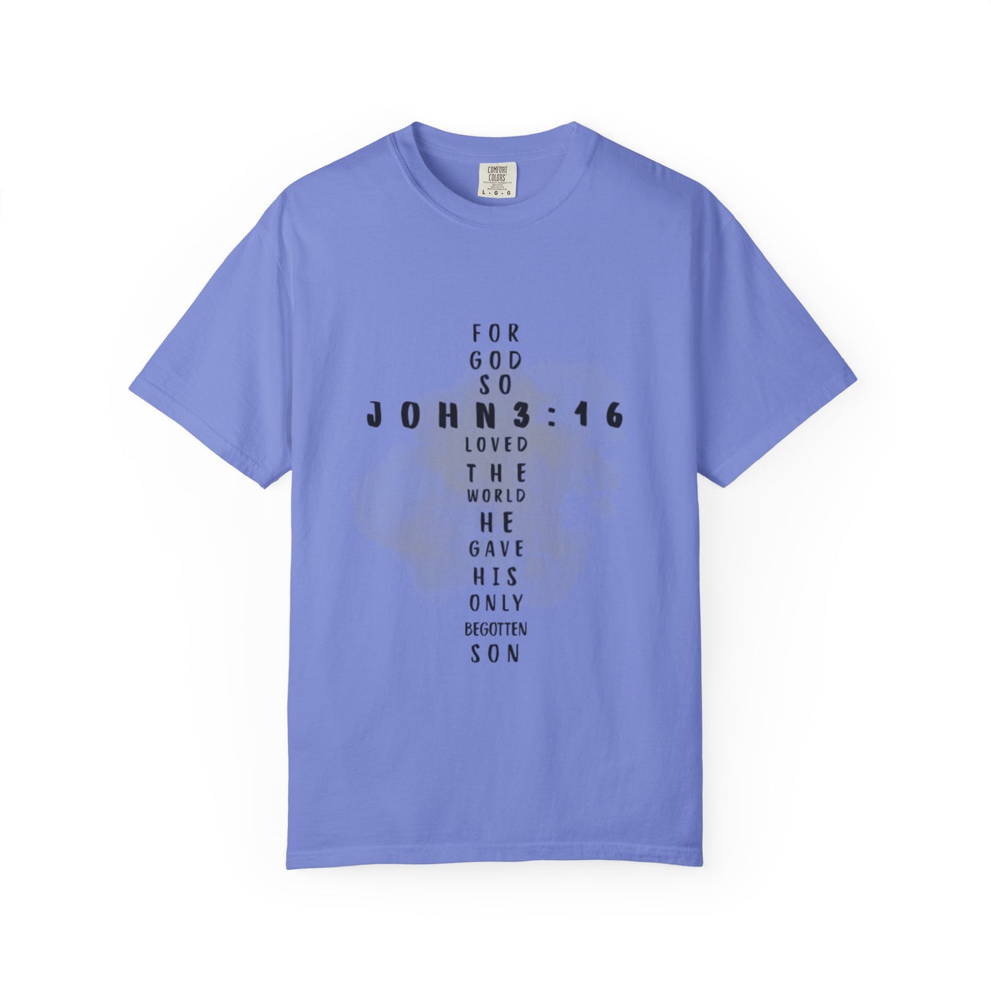 John 3:16 T-Shirt (comfort colors)