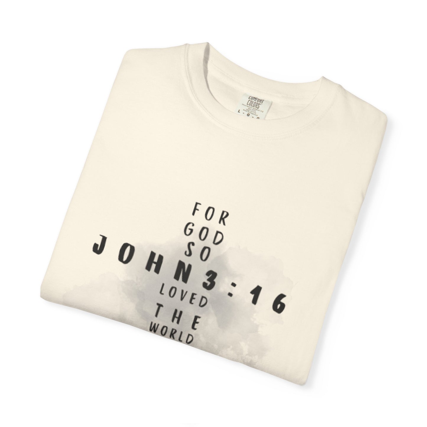 John 3:16 T-Shirt (comfort colors)