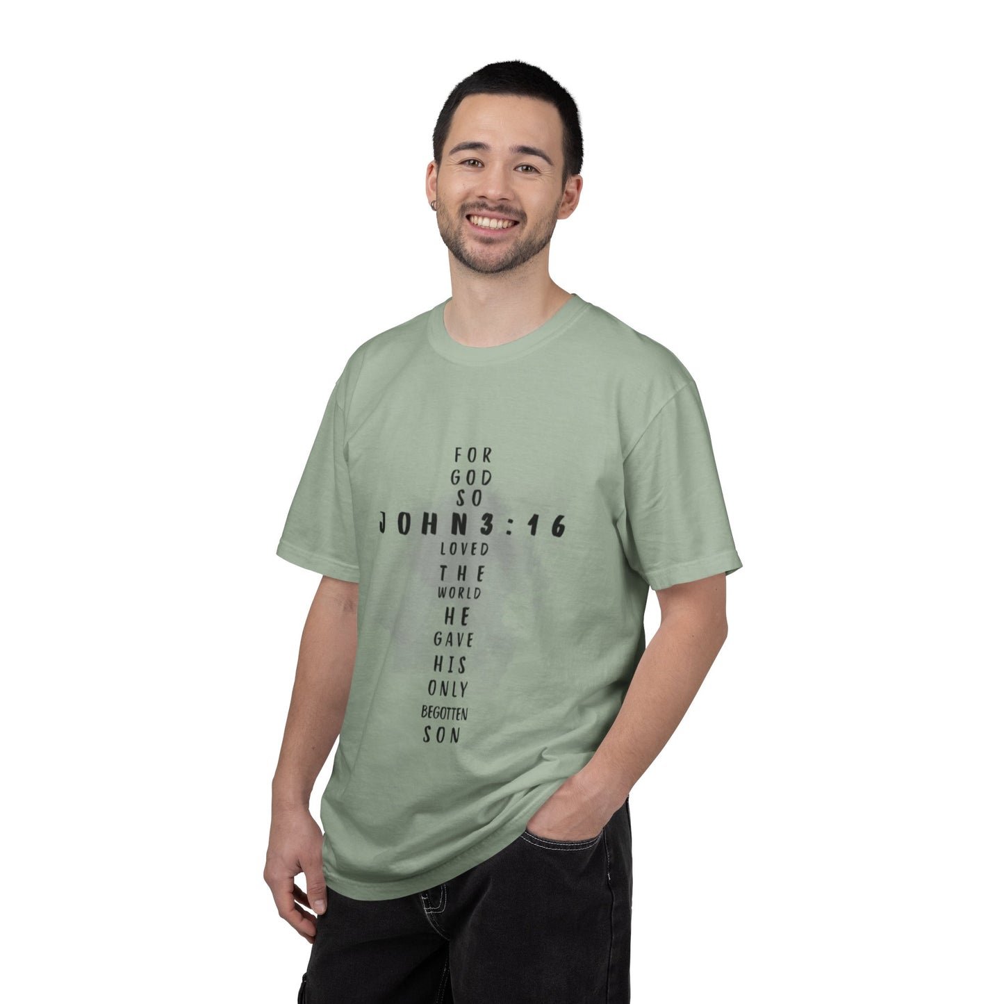 John 3:16 T-Shirt (comfort colors)