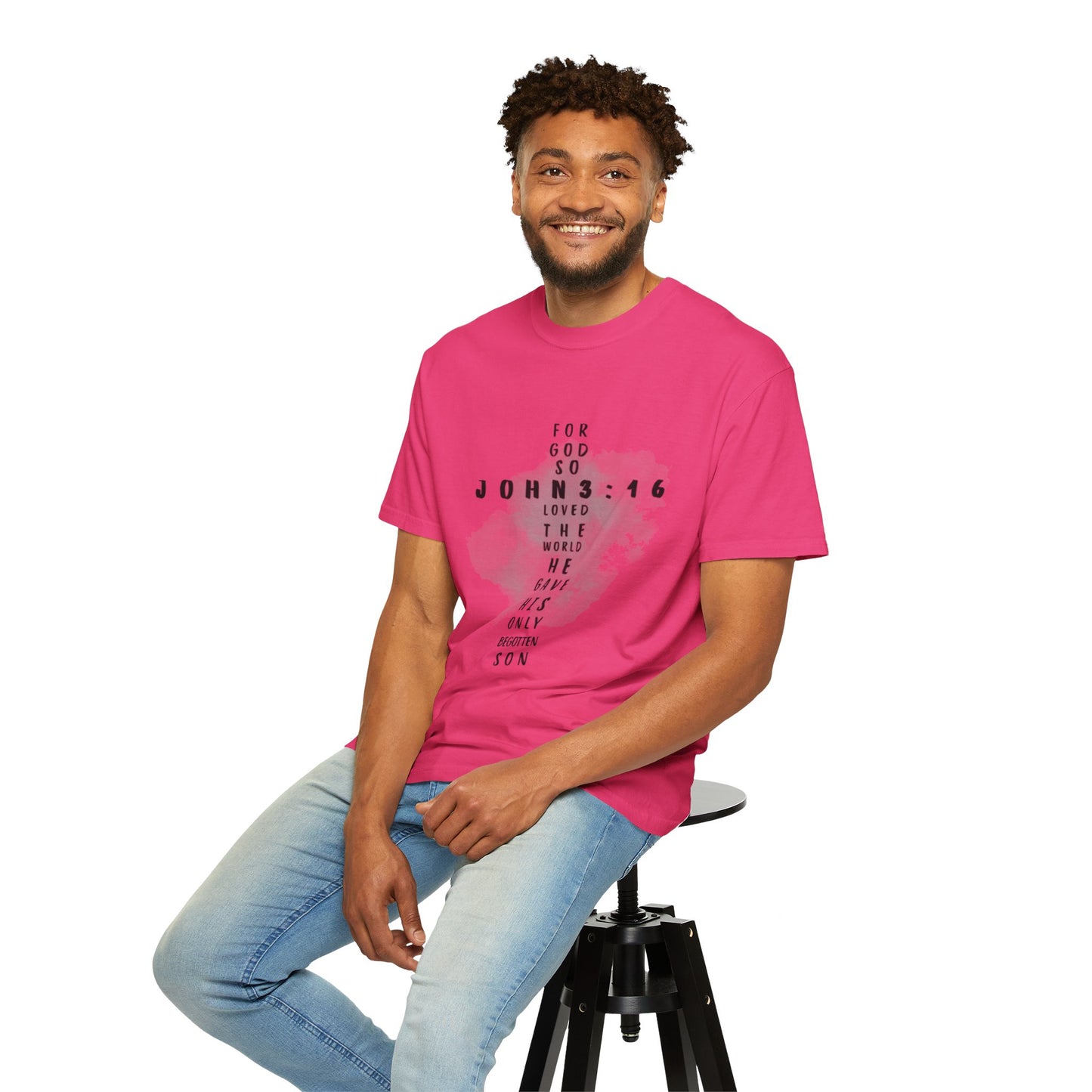 John 3:16 T-Shirt (comfort colors)