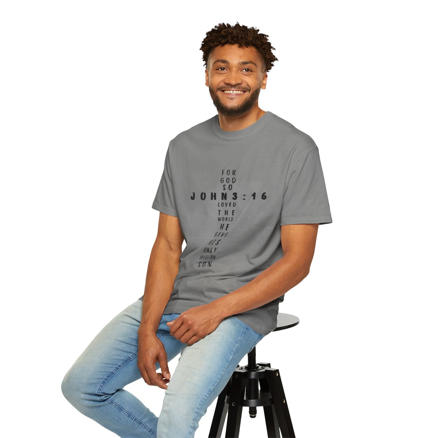 John 3:16 T-Shirt (comfort colors)