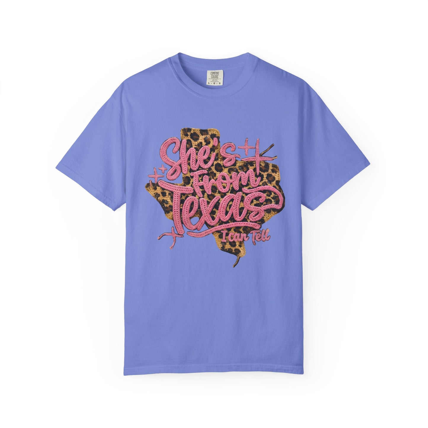 She’s From Texas Leopard State T-Shirt
