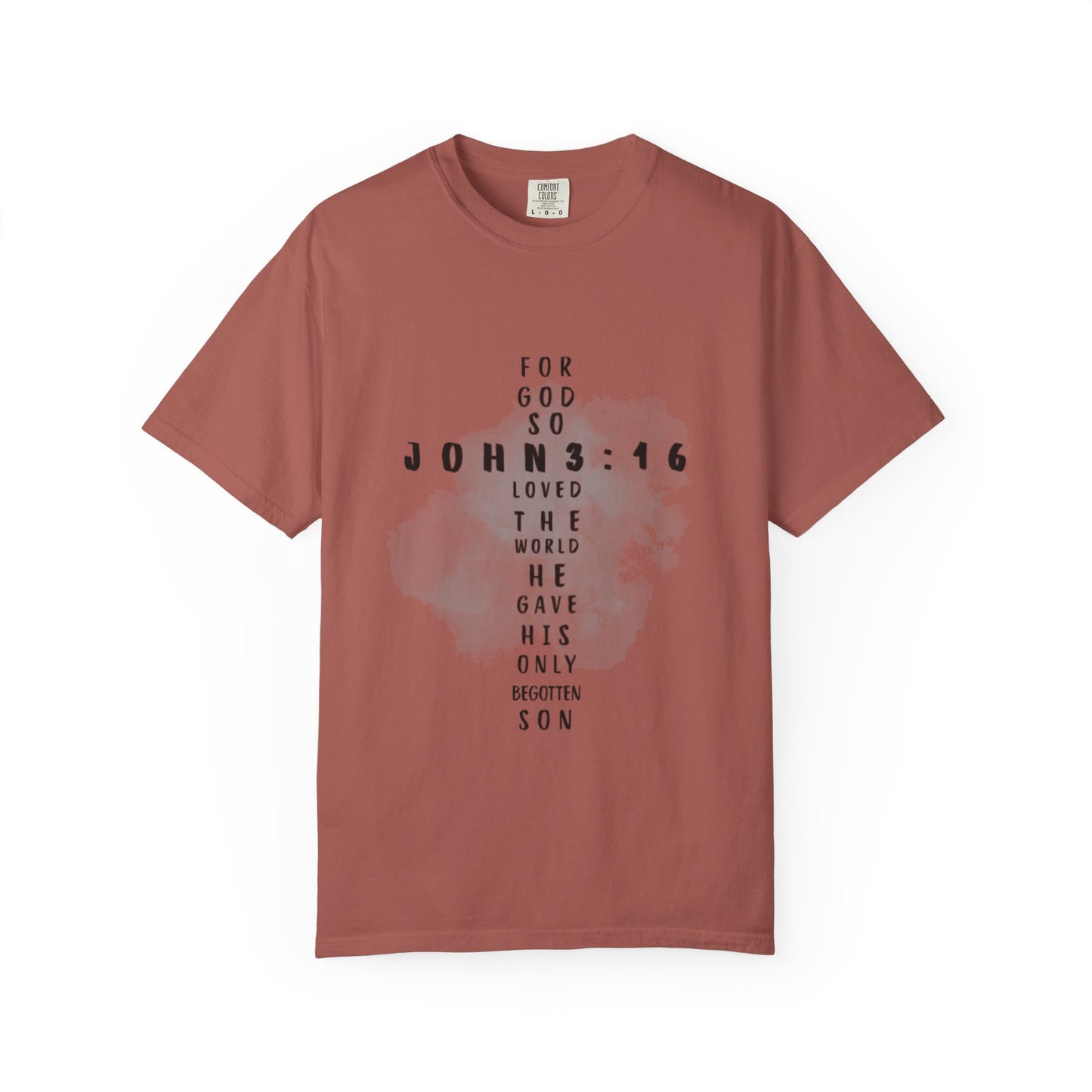 John 3:16 T-Shirt (comfort colors)