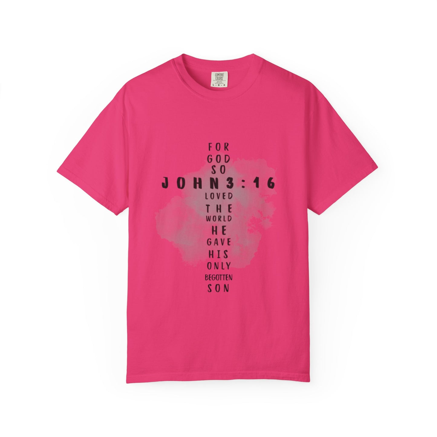 John 3:16 T-Shirt (comfort colors)