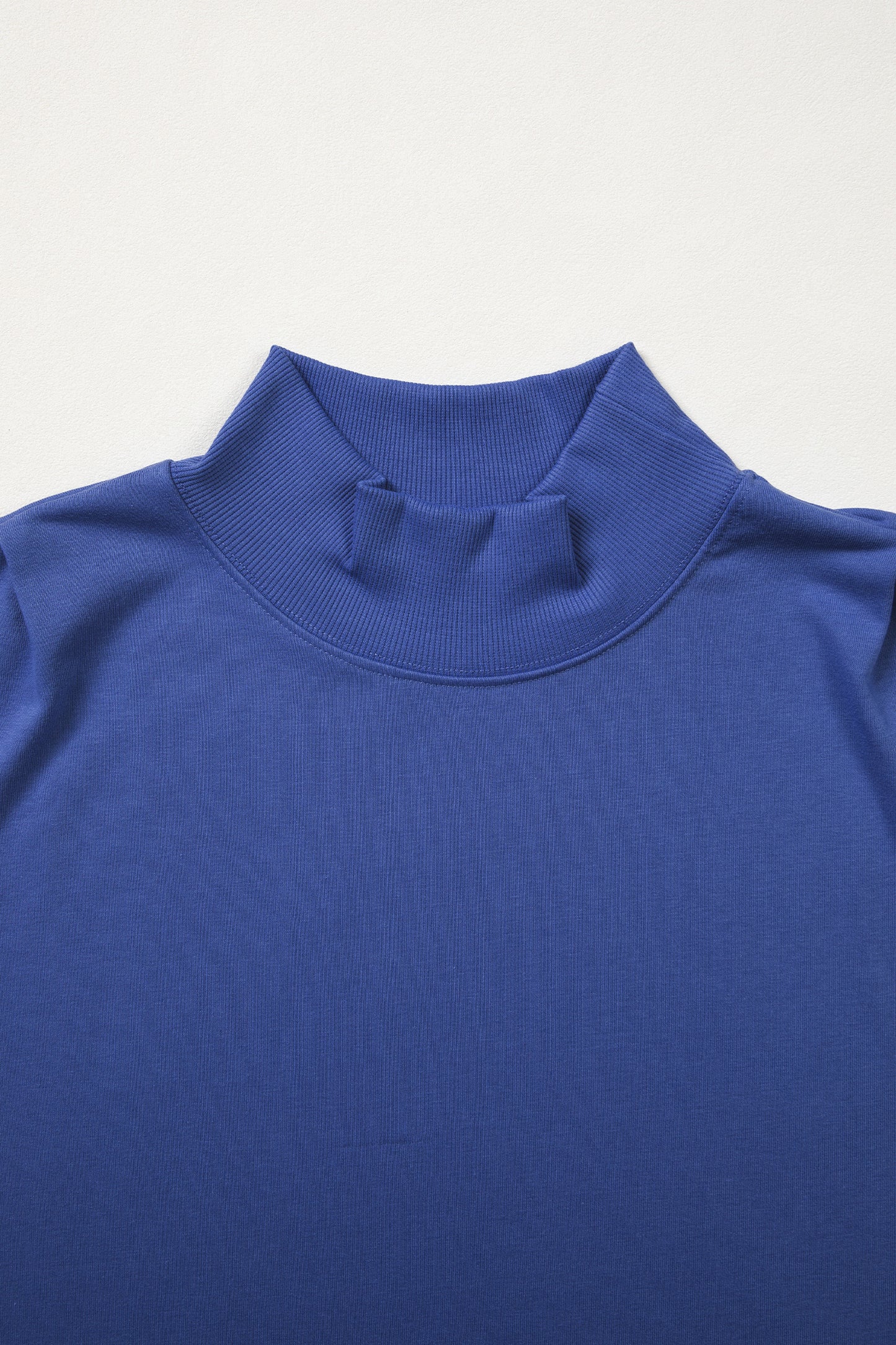 Pink Solid Color High Neck Cap Sleeve Loose Top