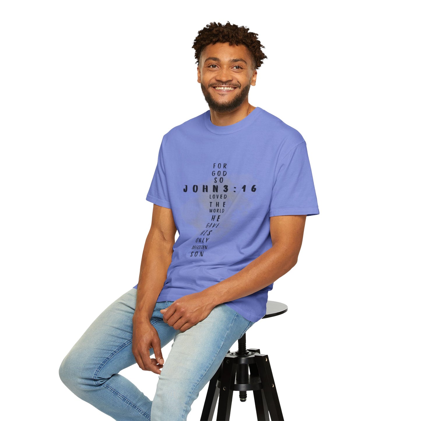 John 3:16 T-Shirt (comfort colors)