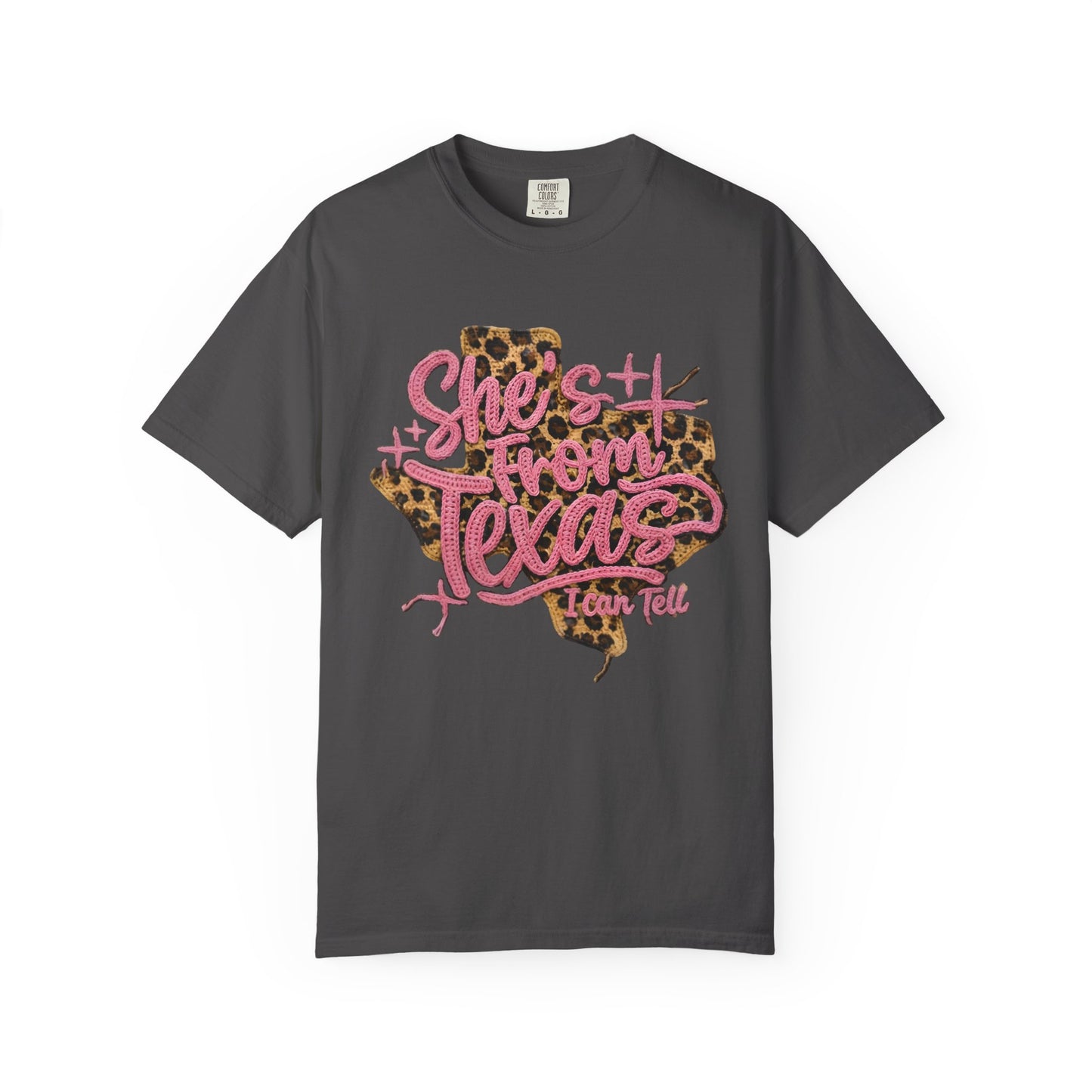 She’s From Texas Leopard State T-Shirt