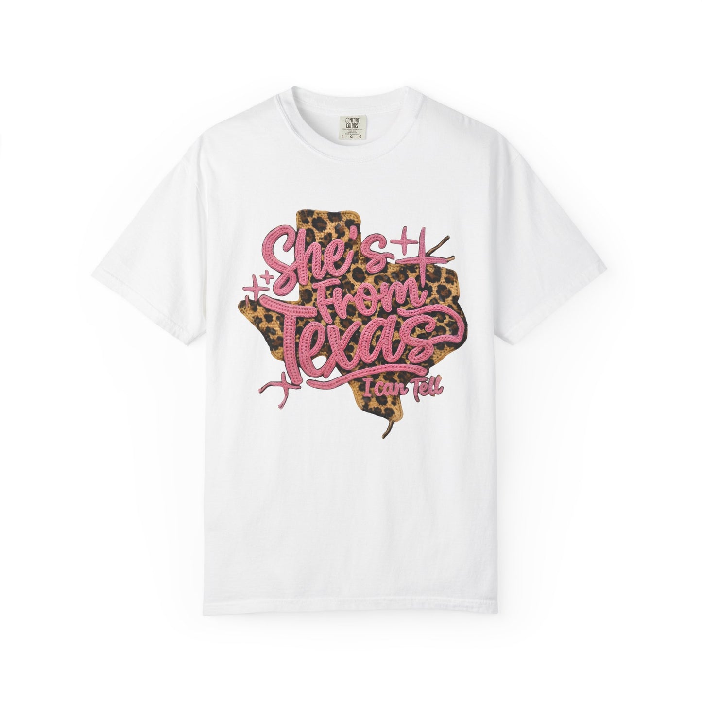 She’s From Texas Leopard State T-Shirt