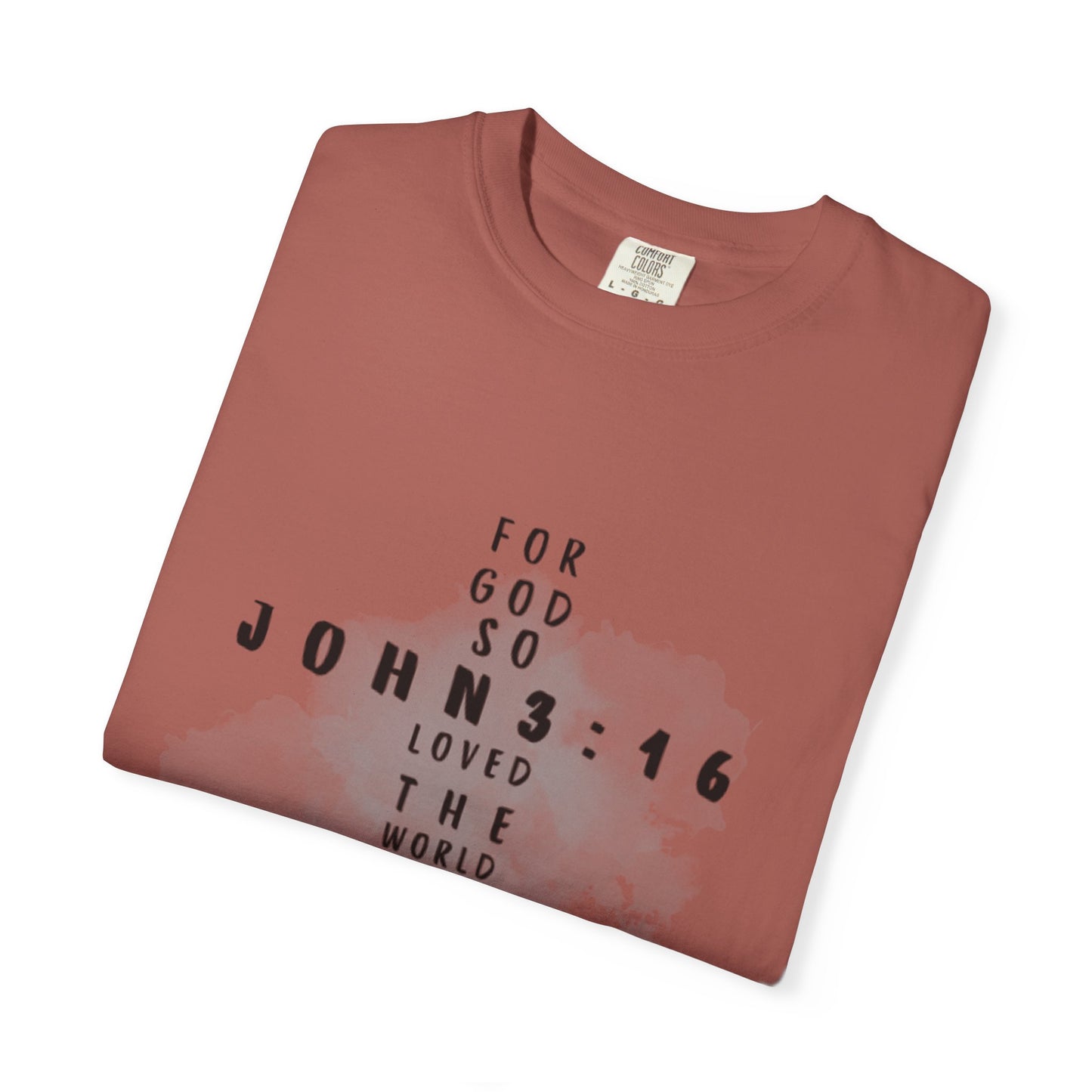 John 3:16 T-Shirt (comfort colors)