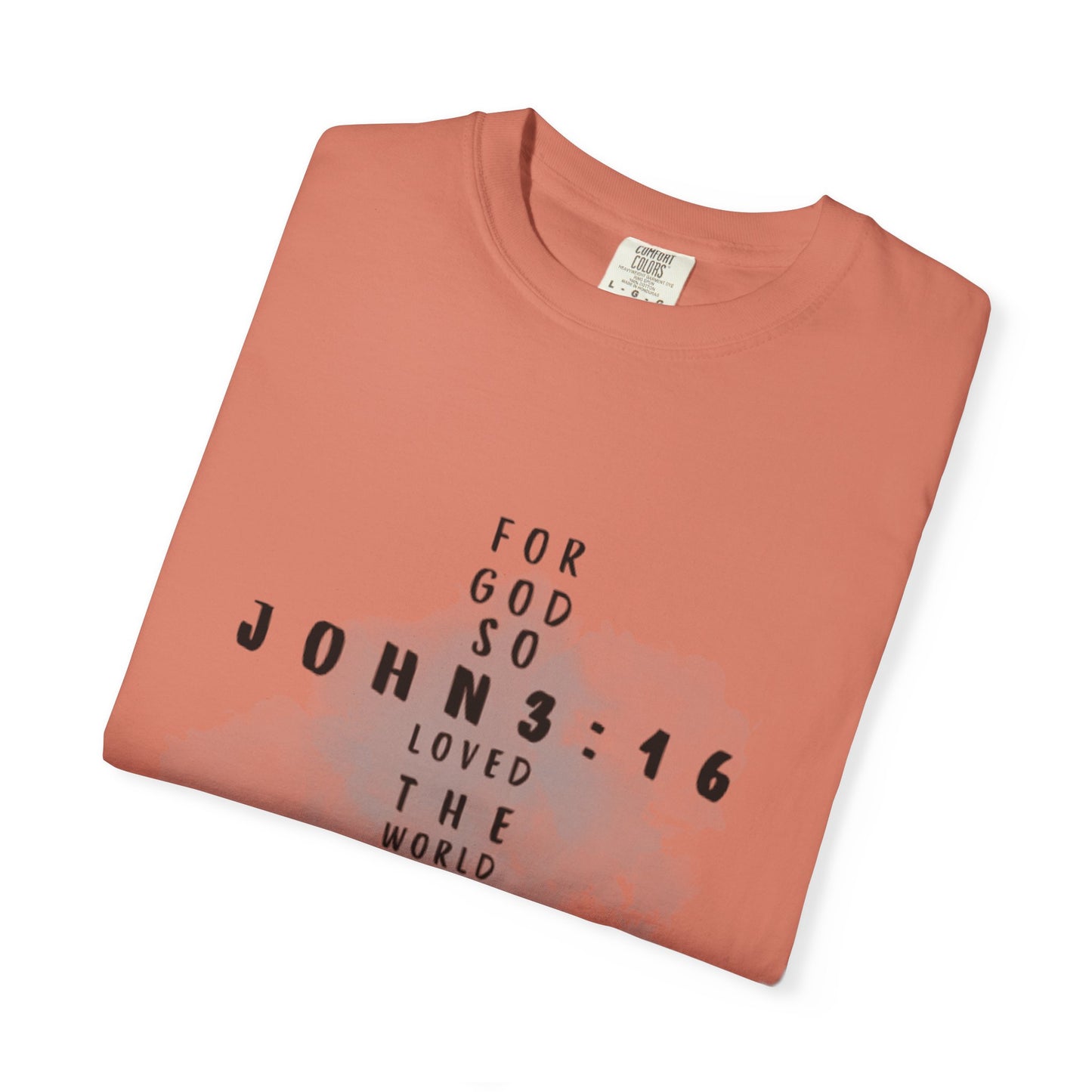 John 3:16 T-Shirt (comfort colors)