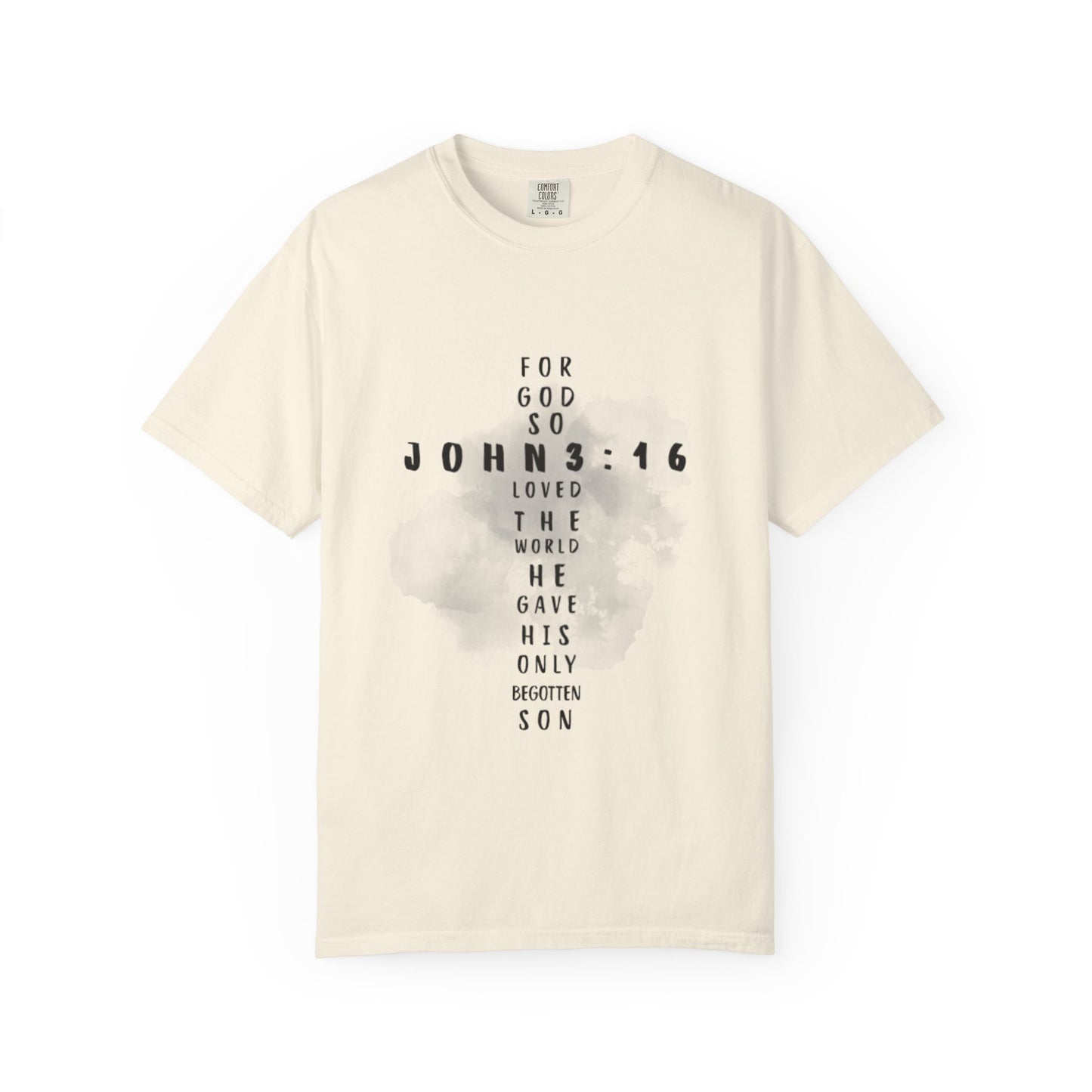 John 3:16 T-Shirt (comfort colors)