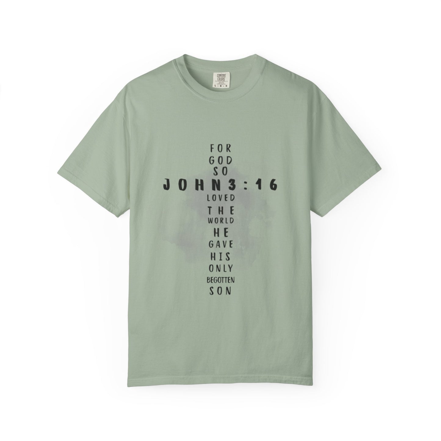 John 3:16 T-Shirt (comfort colors)