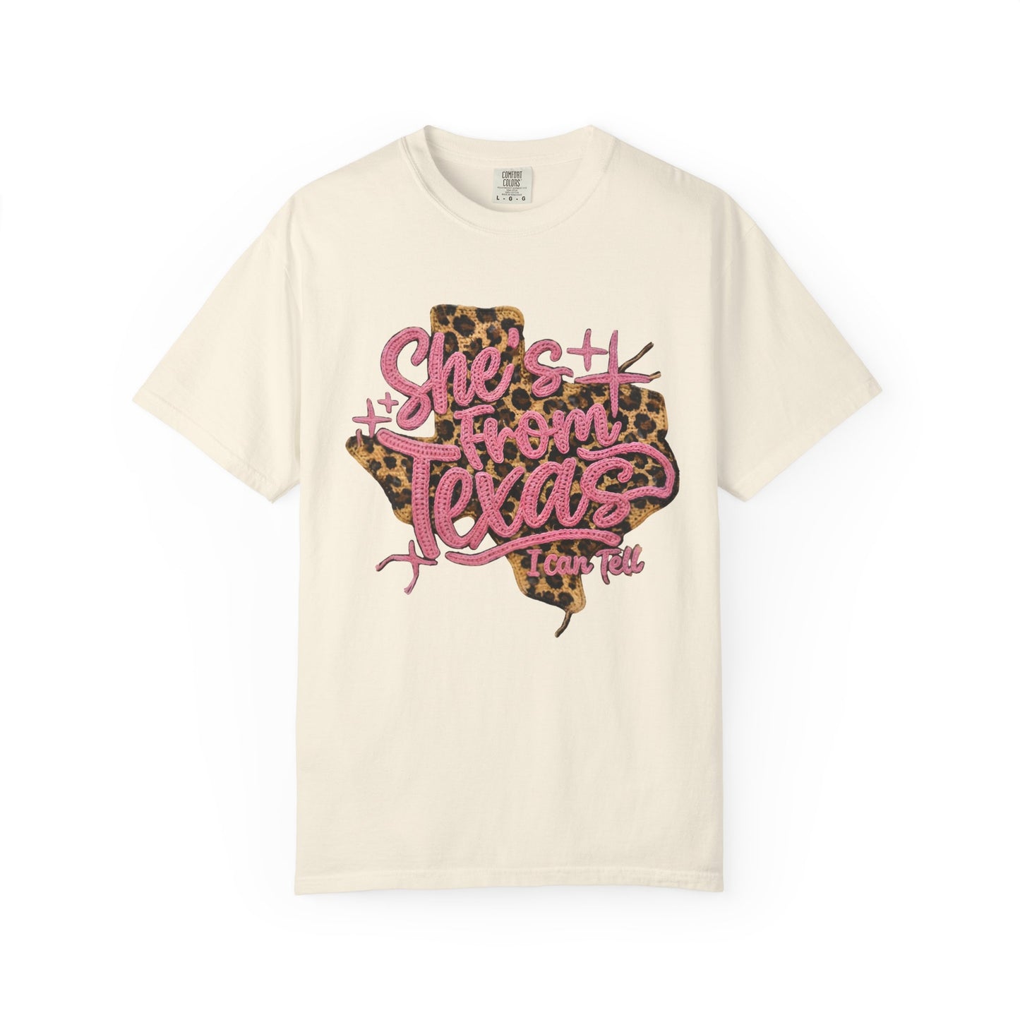 She’s From Texas Leopard State T-Shirt