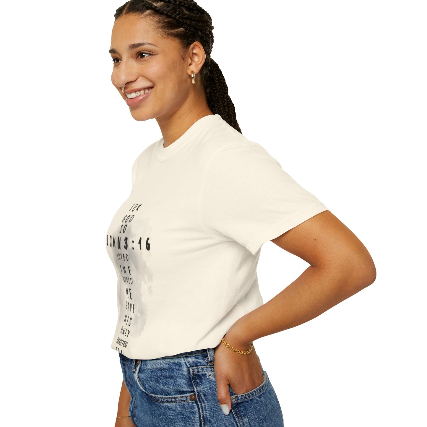 John 3:16 T-Shirt (comfort colors)