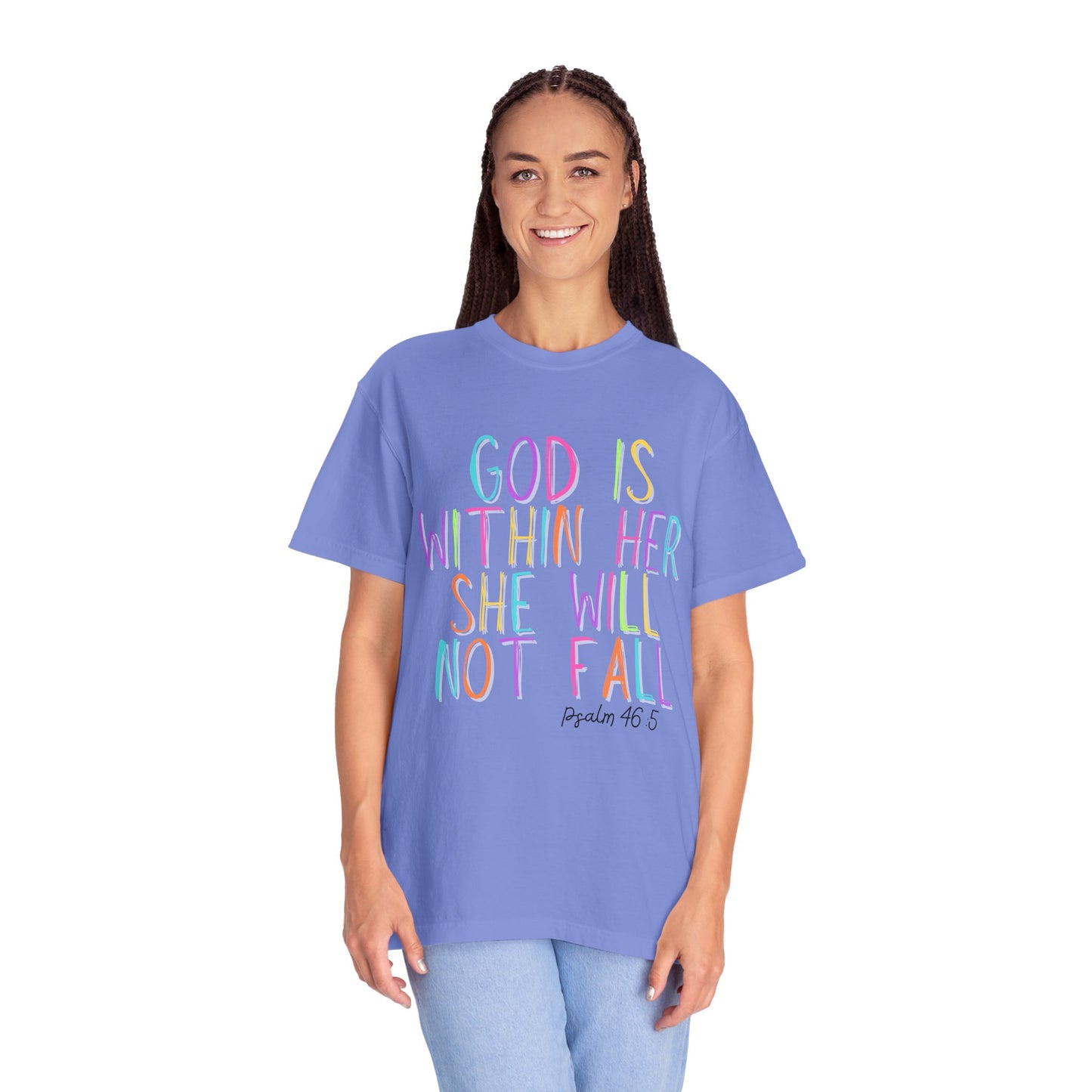 God is Within Her T-Shirt (comfort colors)