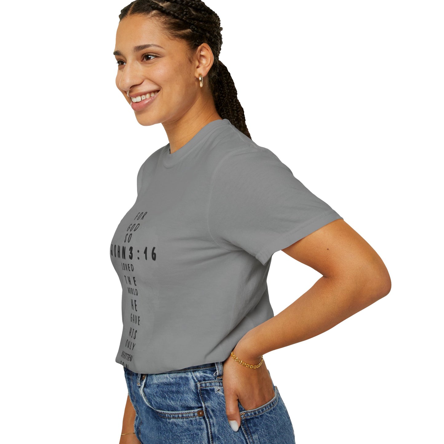 John 3:16 T-Shirt (comfort colors)