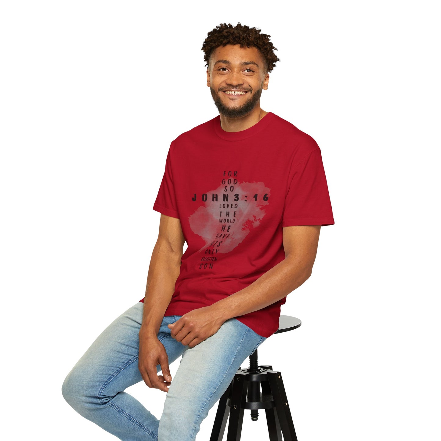 John 3:16 T-Shirt (comfort colors)