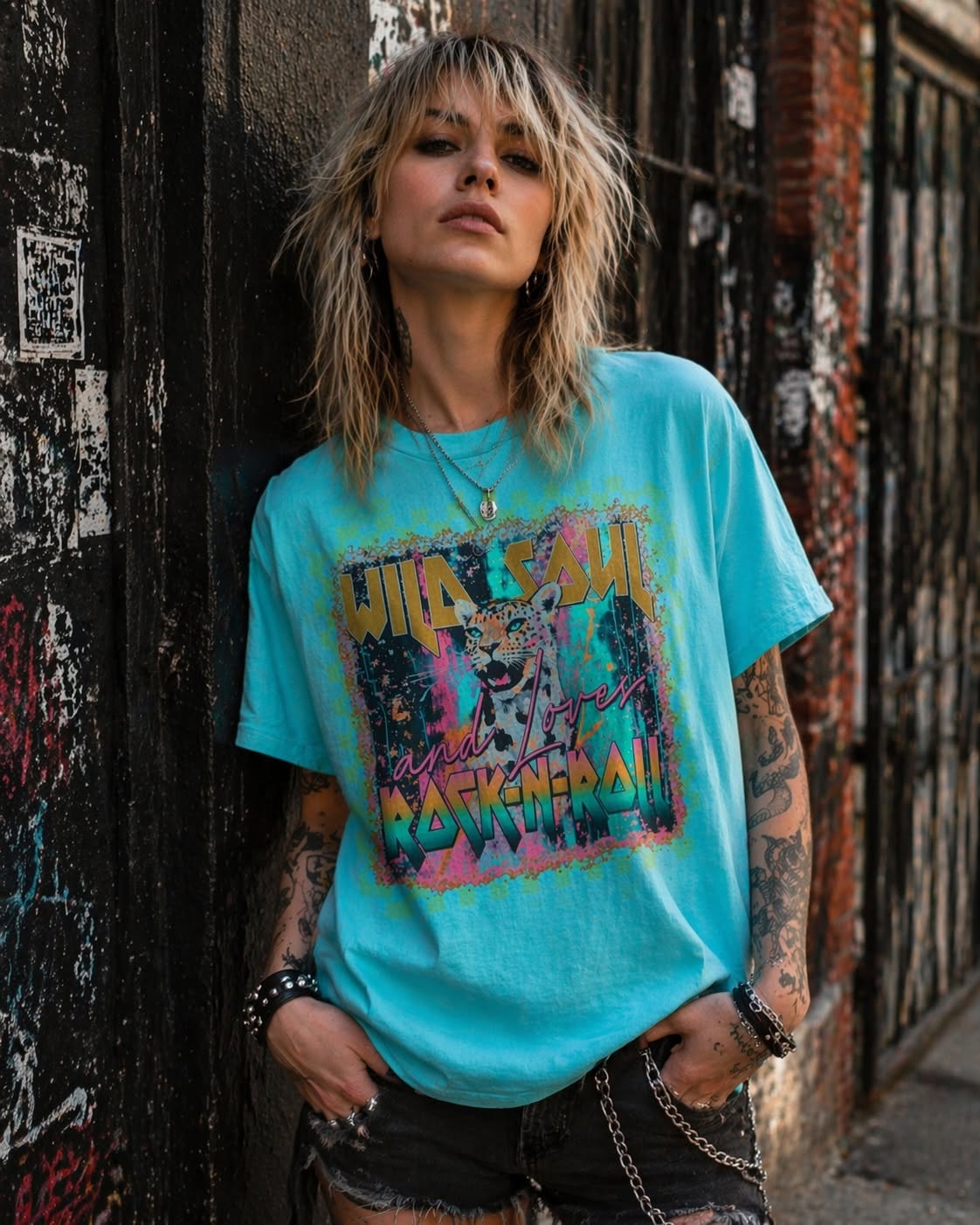 "Wild Soul" Rock N' Roll Tee