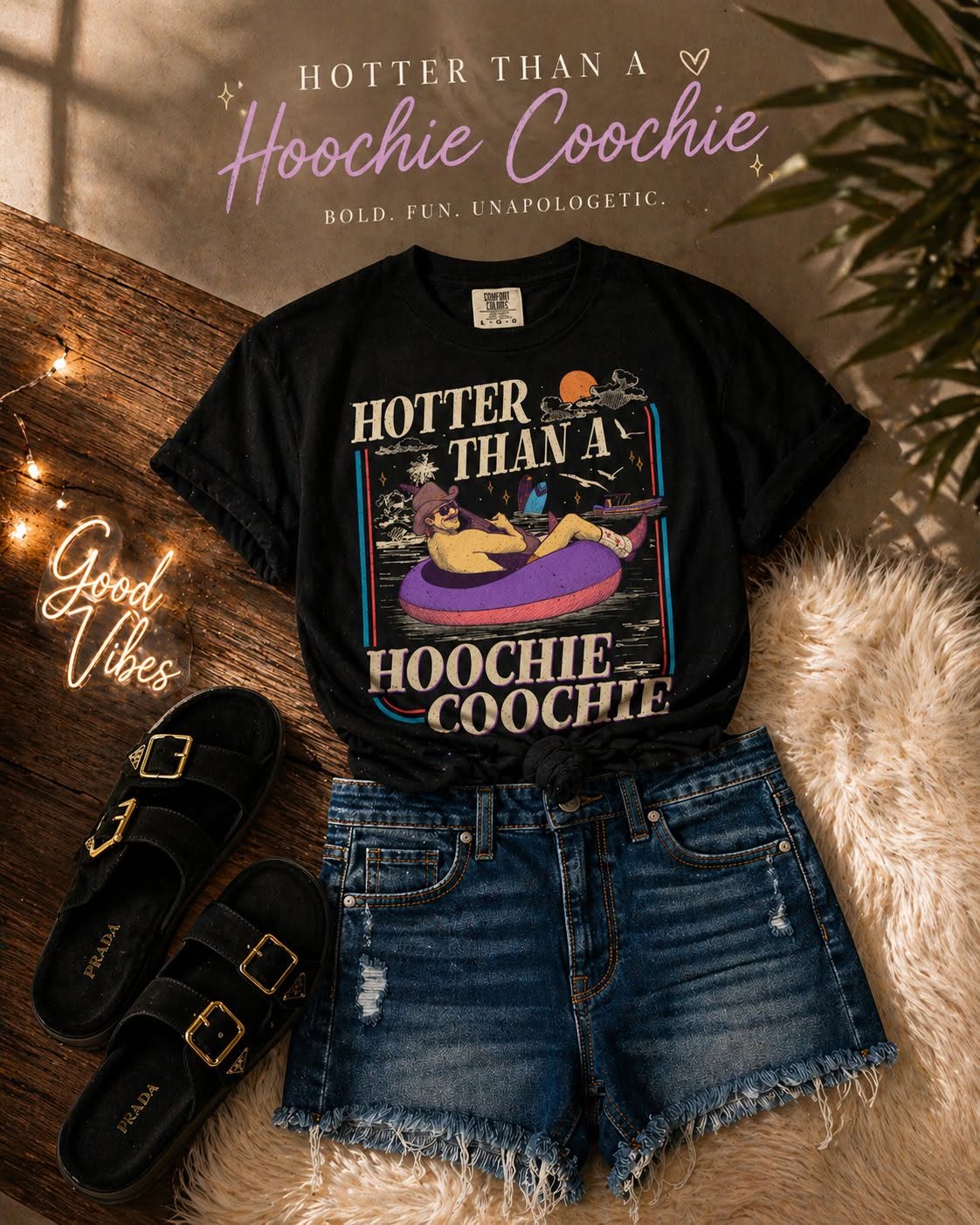 Hotter Than a Hoochie Coochie T-Shirt