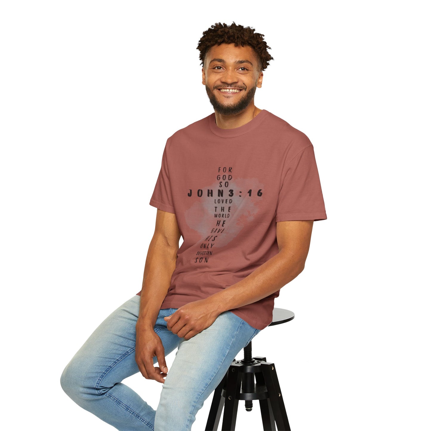 John 3:16 T-Shirt (comfort colors)