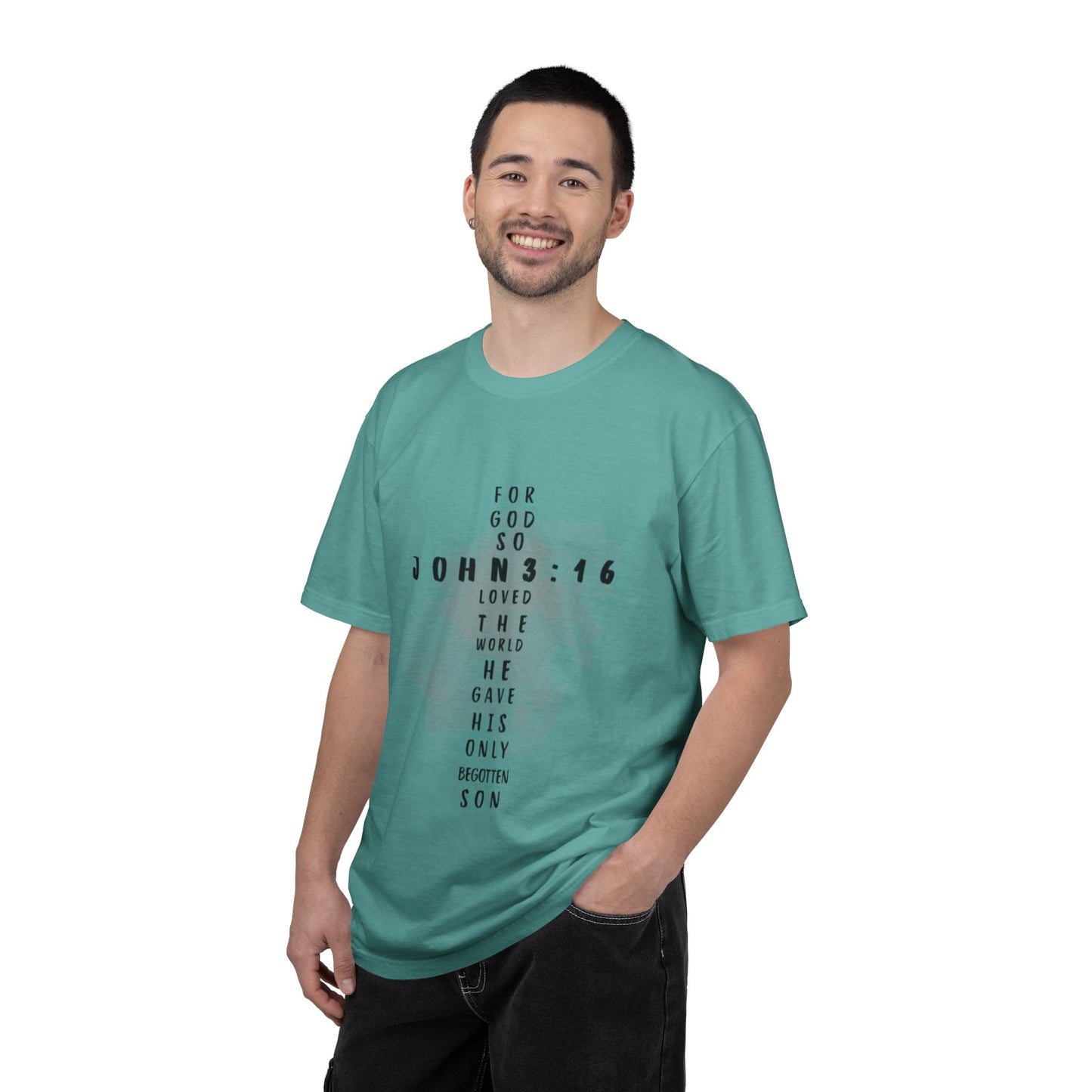 John 3:16 T-Shirt (comfort colors)