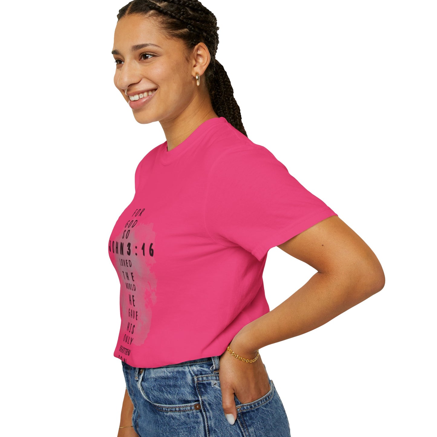 John 3:16 T-Shirt (comfort colors)