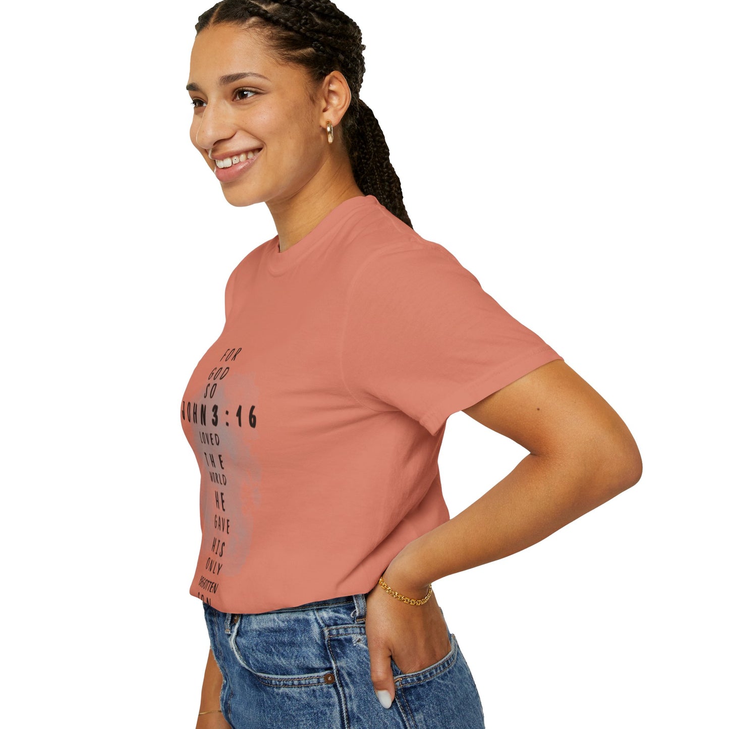 John 3:16 T-Shirt (comfort colors)