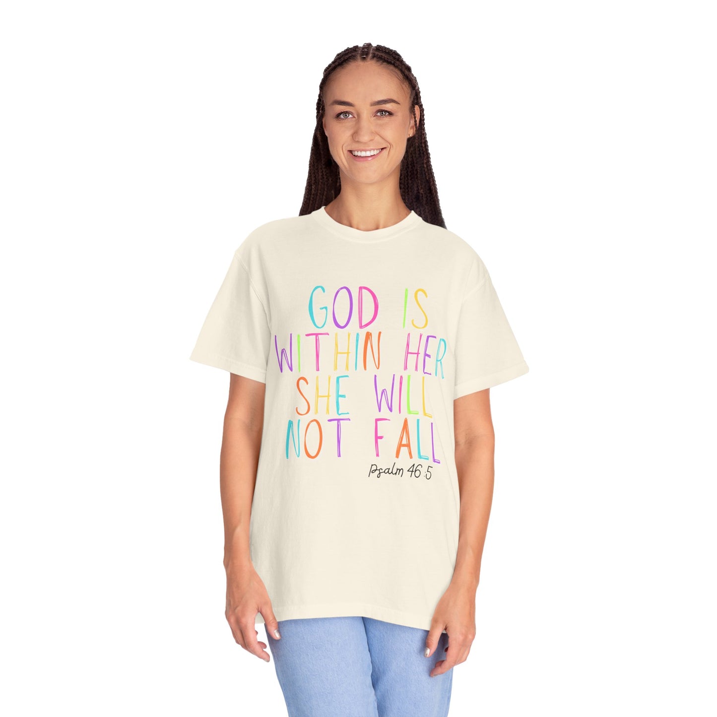 God is Within Her T-Shirt (comfort colors)